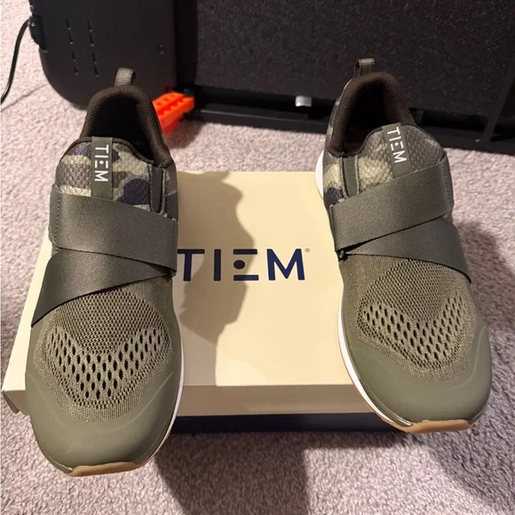 NWT Tiem Slipstream Camo Cycling Shoes + SPD Cleat - Picture 5 of 10